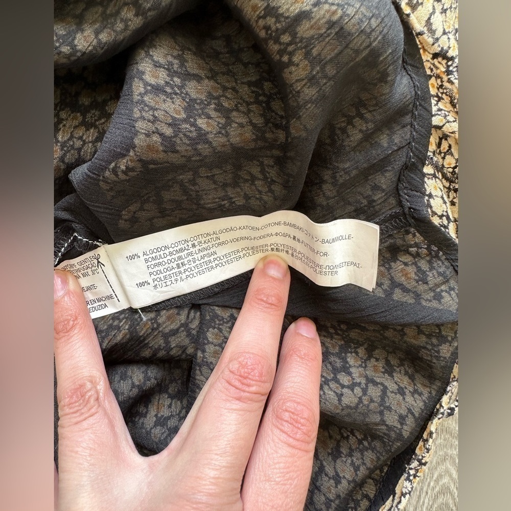 Zara Trafaluc Size Small Floral Tunic Dress - Picture 4 of 7